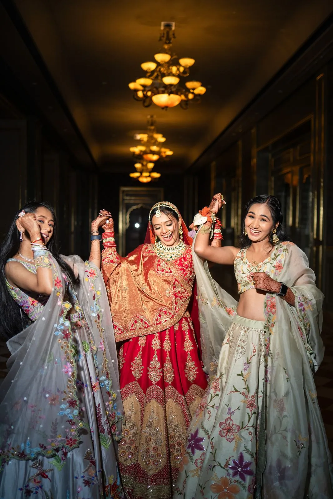 Wedding portrait captured during an Indian wedding celebration